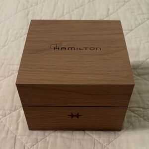 Hamilton Watch Box, Wooden